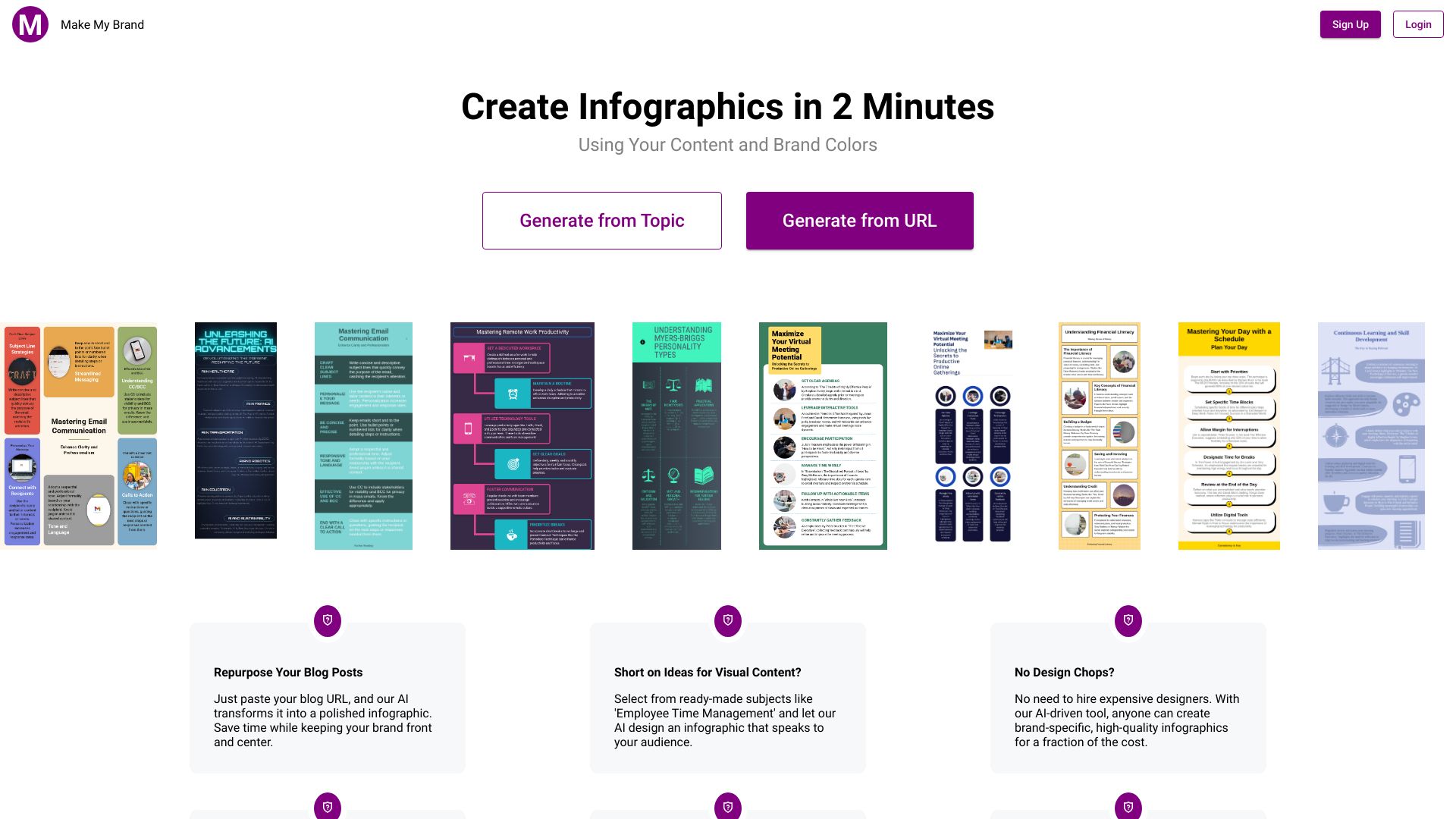 MakeMyBrand.ai preview